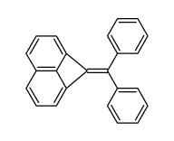 1-(Diphenylmethylene)-1H-cyclobuta(de)naphthalene结构式