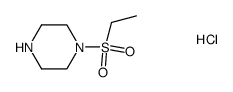 1-(乙磺酰基)哌嗪盐酸盐结构式