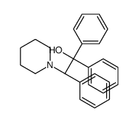 (S)-(+)-2-哌啶基-1,1,2-三苯基乙醇结构式