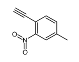 1-ethynyl-4-methyl-2-nitro-benzene Structure
