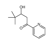 3-hydroxy-4,4-dimethyl-1-pyridin-2-ylpentan-1-one Structure