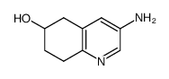 3-amino-6-hydroxy-5,6,7,8-tetrahydroquinoline Structure