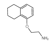 2-(5,6,7,8-Tetrahydro-1-naphthalenyloxy)-1-ethanamine Structure
