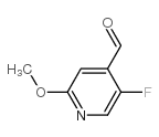 5-氟-4-醛基-2-甲氧基吡啶结构式