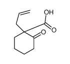 2-oxo-1-prop-2-enylcyclohexane-1-carboxylic acid结构式