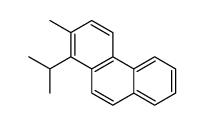2-methyl-1-propan-2-ylphenanthrene结构式