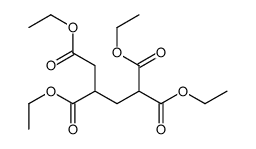 tetraethyl butane-1,1,3,4-tetracarboxylate Structure
