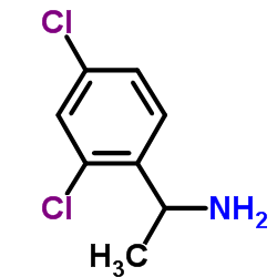 1-(2,4-二氯苯基)乙胺结构式