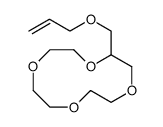 1,4,7,10-Tetraoxacyclododecane, 2-[(2-propen-1-yloxy)methyl]结构式