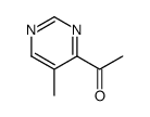 1-(5-Methylpyrimidin-4-yl)ethanone结构式
