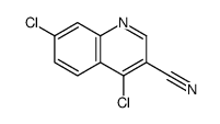 4,7-dichloroquinoline-3-carbonitrile Structure