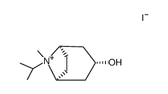 (1R,3r,5S)-3-hydroxy-8-isopropyl-8-methyl-8-azabicyclo[3.2.1]octan-8-ium iodide结构式