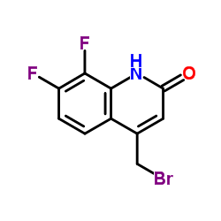 4-(Bromomethyl)-7,8-difluoro-2(1H)-quinolinone picture