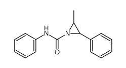2-methyl-3-phenyl-aziridine-1-carboxylic acid anilide结构式