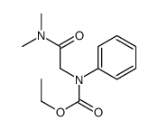 ethyl N-[2-(dimethylamino)-2-oxoethyl]-N-phenylcarbamate Structure