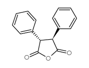 dl-2,3-diphenyl-succinic acid anhydride structure