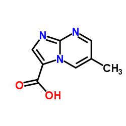 6-Methylimidazo[1,2-A]Pyrimidine-3-Carboxylic Acid Structure