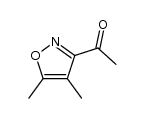 Ketone, 4,5-dimethyl-3-isoxazolyl methyl (6CI) Structure