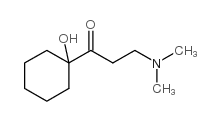 3-(dimethylamino)-1-(1-hydroxycyclohexyl)propan-1-one Structure