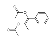 1,2-diacetoxy-1-phenyl-1-propene结构式