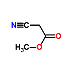 Methyl cyanoacetate structure