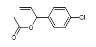 (1'R,S)-1-(4-chlorophenyl)-2-propene-1-acetate结构式