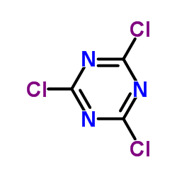 Cyanuric chloride Structure