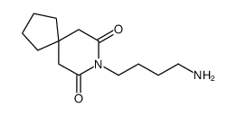8-(4-aminobutyl)-8-azaspiro[4.5]decane-7,9-dione Structure