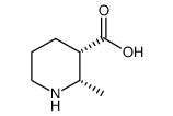2S,3S-2-甲基哌啶-3-羧酸结构式