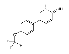 2-Amino-5-(4-trifluoromethoxyphenyl)pyridine Structure