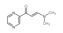 3-(二甲基氨基)-1-(2-吡嗪)-2-丙烯-1-酮结构式