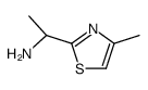 (1S)-1-(4-methyl-1,3-thiazol-2-yl)ethanamine结构式