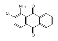 1-amino-2-chloroanthraquinone Structure