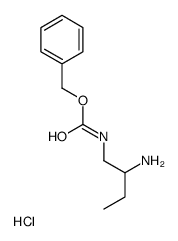 Benzyl (2-aminobutyl)carbamate hydrochloride (1:1) Structure