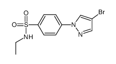 N-乙基-4-(4-溴吡唑-1-基)苯磺酰胺图片