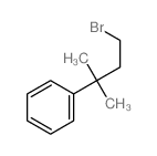 Benzene,(3-bromo-1,1-dimethylpropyl)- Structure