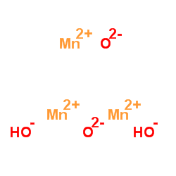manganese hydroxide oxide Structure