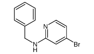2-苄基氨基-4-溴吡啶结构式
