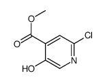 2-氯-5-羟基异烟酸甲酯结构式