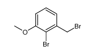 2-bromo-1-(bromomethyl)-3-methoxybenzene Structure