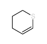 2H-Thiopyran,3,4-dihydro- Structure