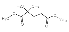 dimethyl 2,2-dimethylglutarate Structure