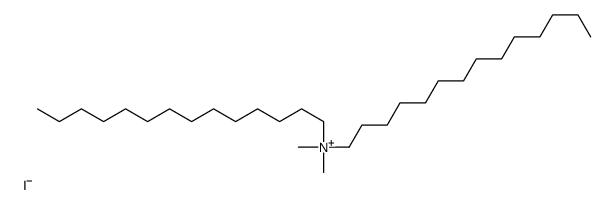 dimethyl-di(tetradecyl)azanium,iodide结构式