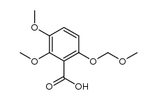 2,3-dimethoxy-6-(methoxymethyl)benzoic acid Structure