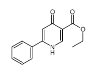 ethyl 4-oxo-6-phenyl-1H-pyridine-3-carboxylate Structure