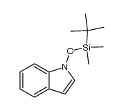 1-t-butyldimethylsiloxyindole结构式