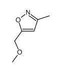5-(methoxymethyl)-3-methyl-1,2-oxazole Structure