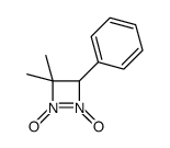 3,3-dimethyl-2-oxido-4-phenyldiazetidin-1-ium 1-oxide Structure