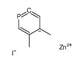 Zinc, (4,5-dimethyl-2-phosphorinyl)iodo Structure
