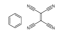 benzene-tetracyanoethylene charge transfer complex Structure